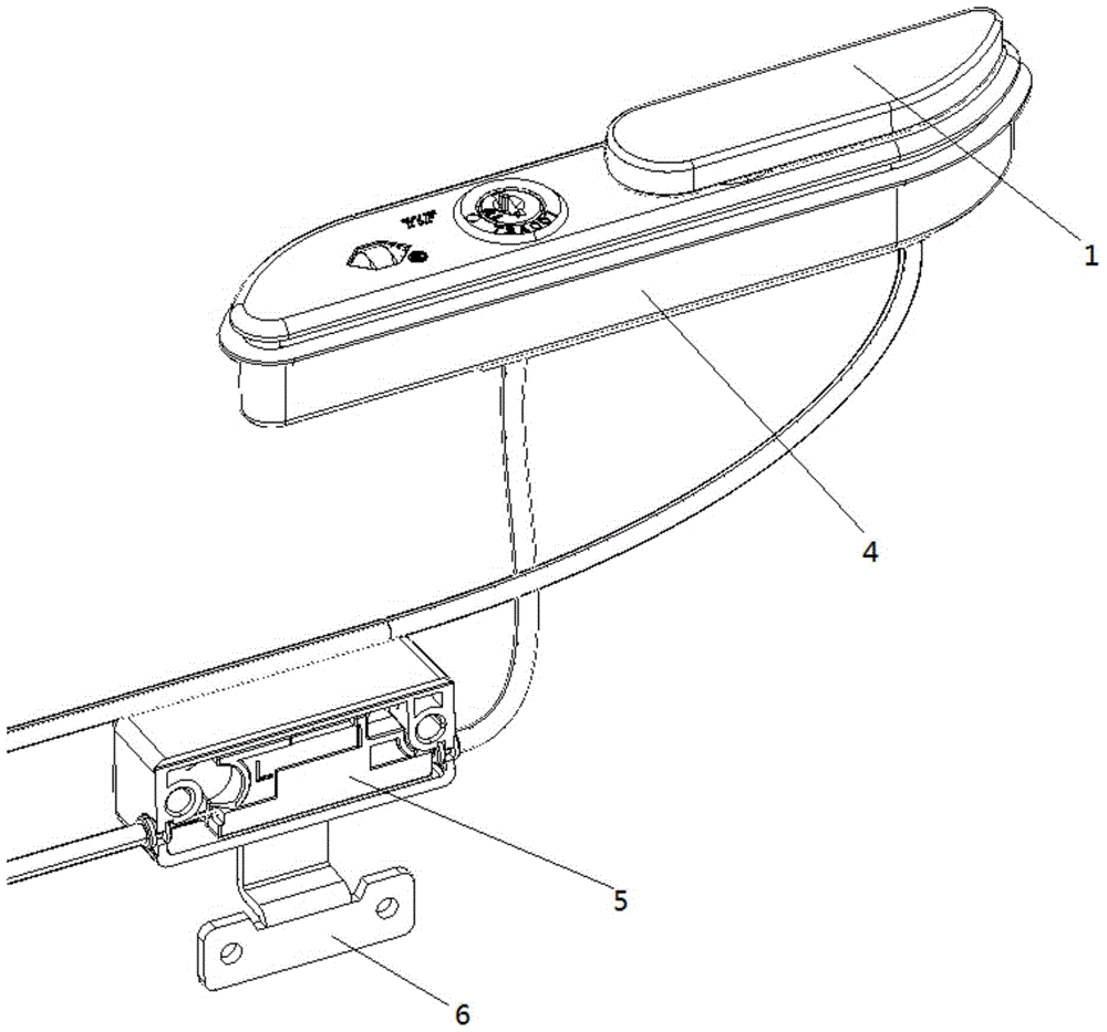 A bag lock structure