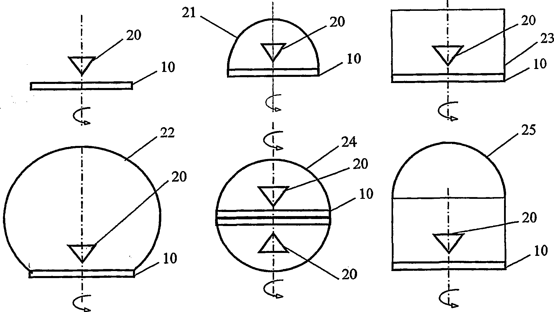 Engine for video projection/digitiser/digital radar with multiple electromagnetic radiation beams