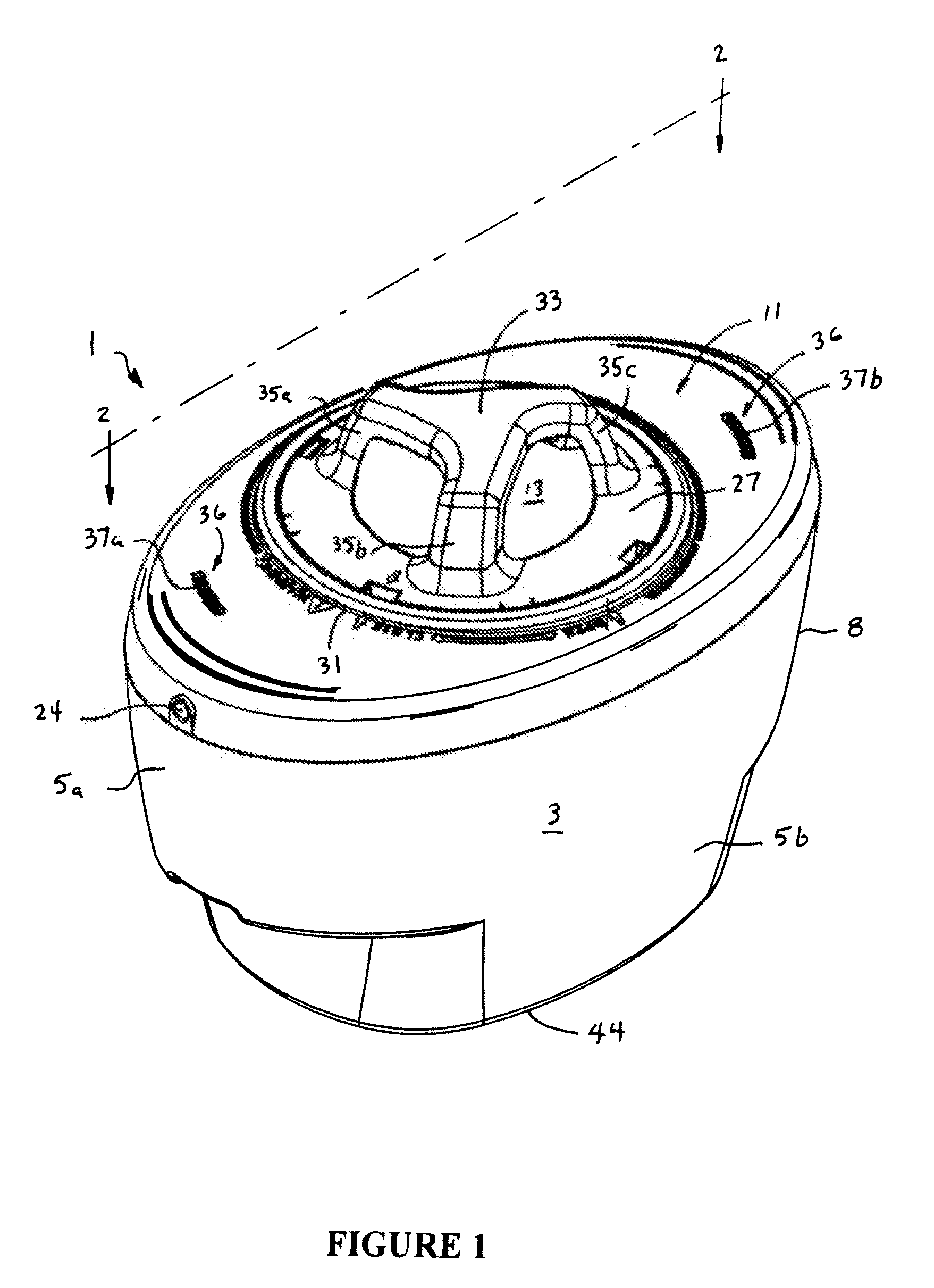 Floating dispenser for dispensing a solid dissolvable chemical into ambient water