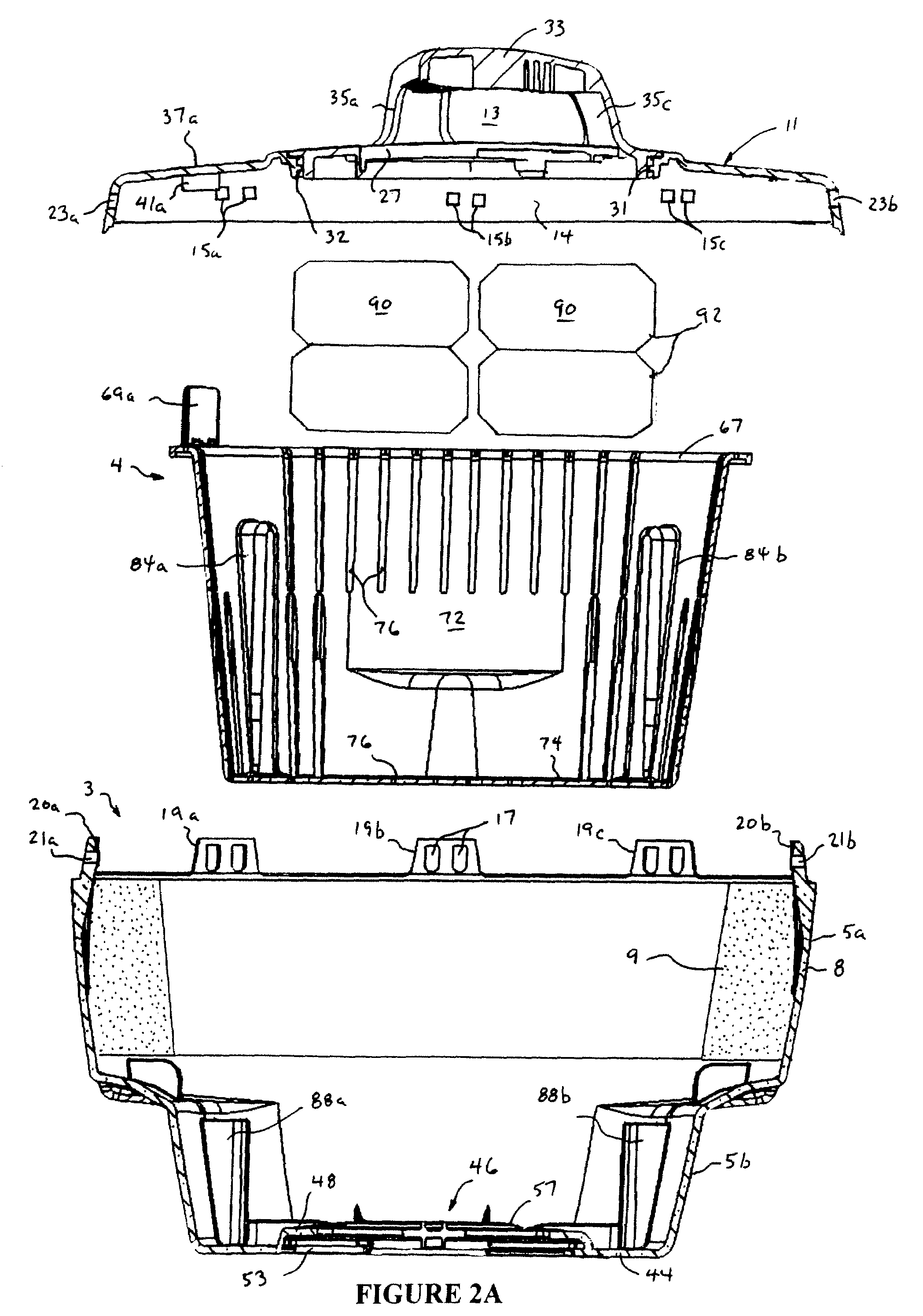 Floating dispenser for dispensing a solid dissolvable chemical into ambient water