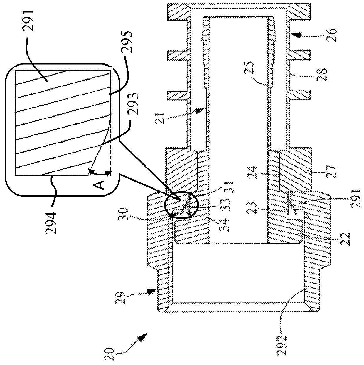 Coaxial cable connector