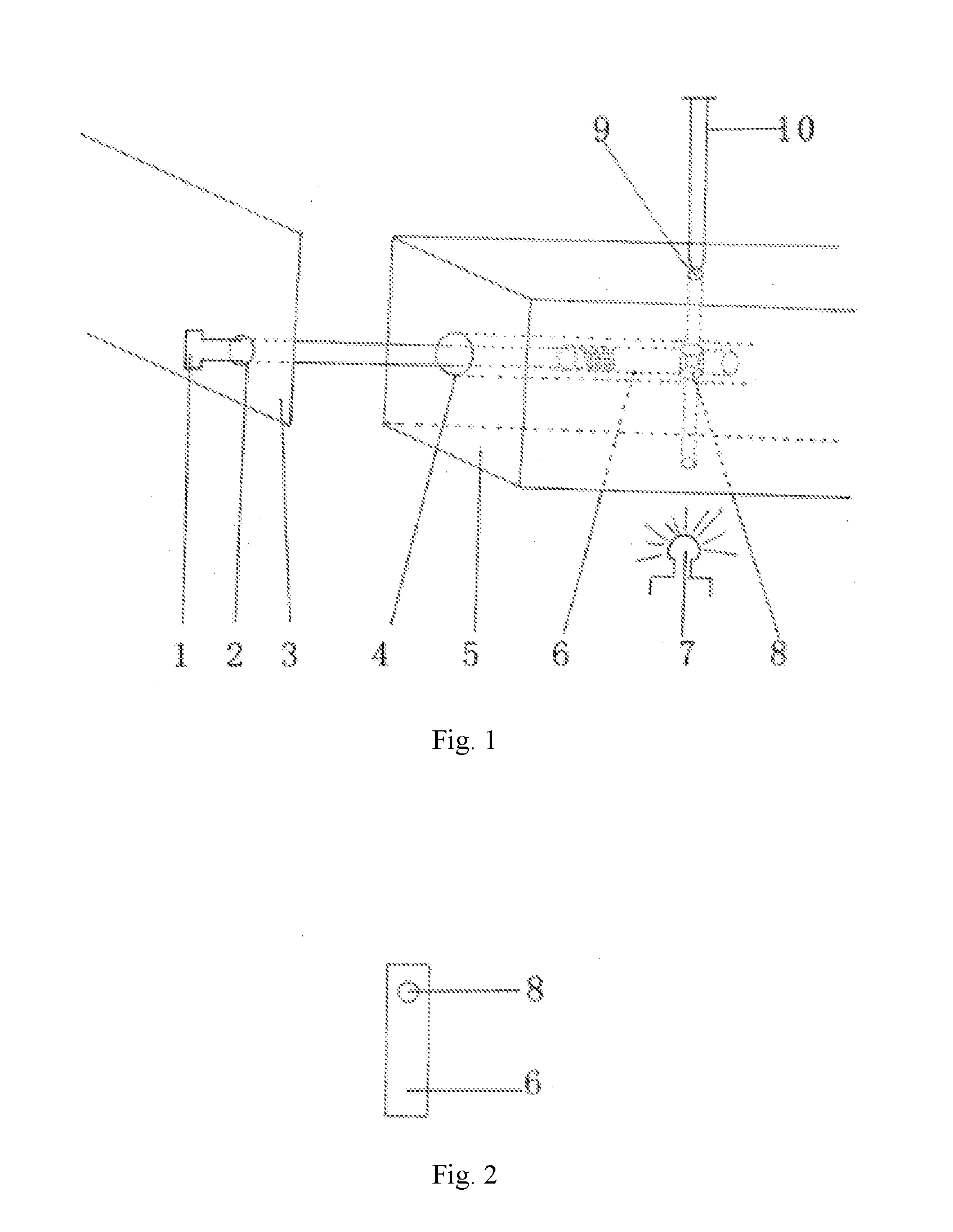 Connection structure for woodware part