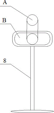 Constant-torque electric EGR (Exhaust Gas Recirculation) valve driving mechanism