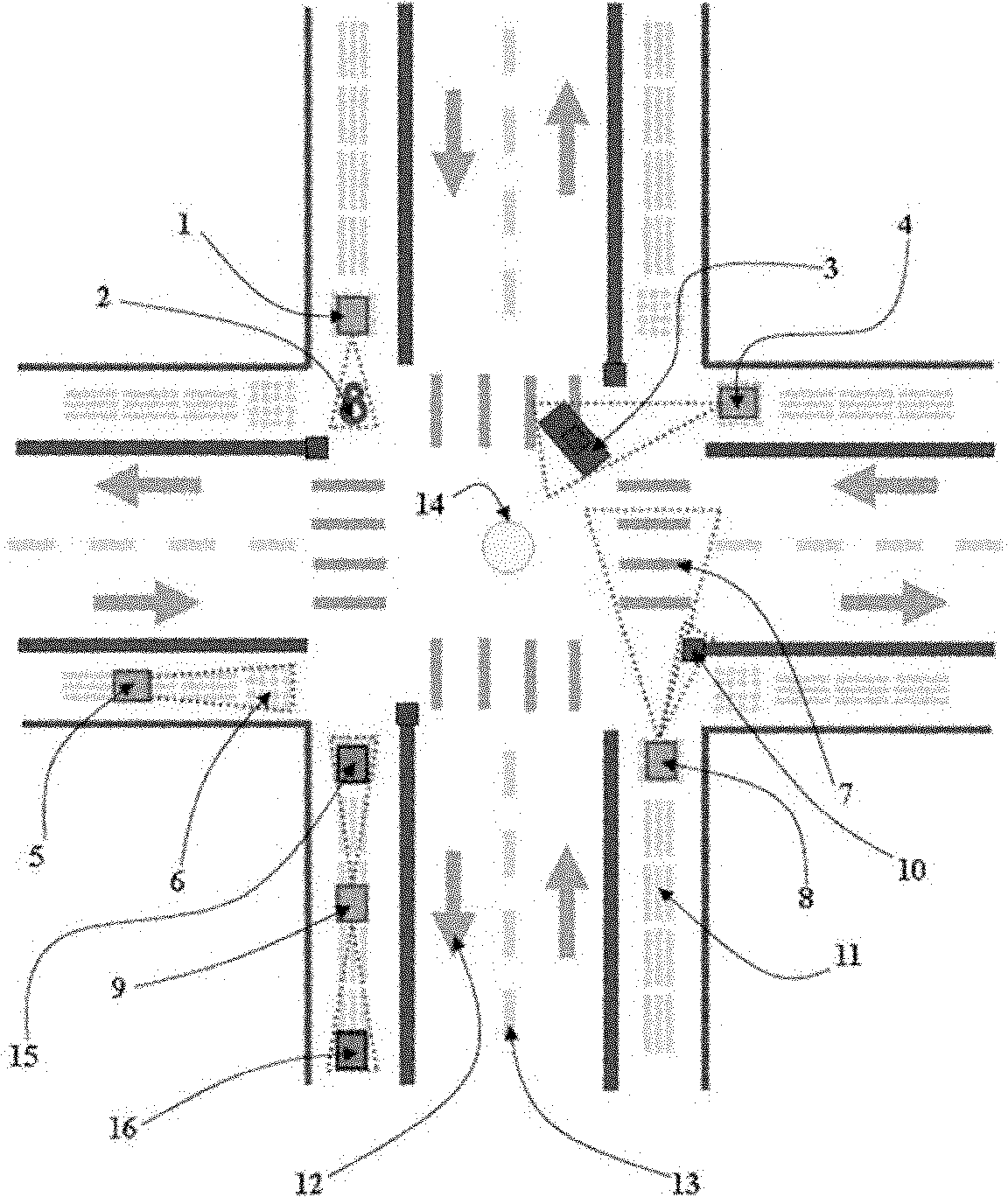 Full-automatic manned blind guide vehicle and control method based on image identification technology