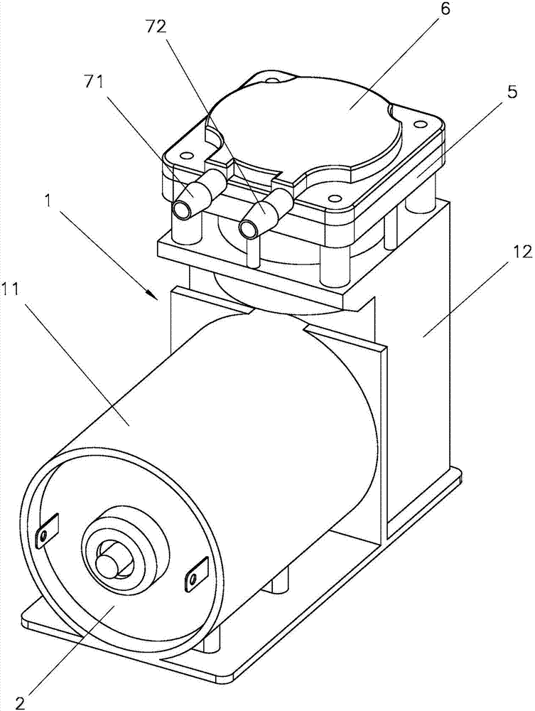 Micro high-flow motor