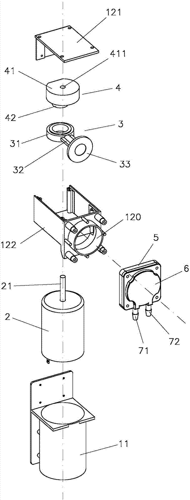 Micro high-flow motor