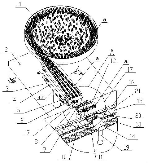 Overturning stopper adding and capping device for linear plastic bottle filling sealing machine