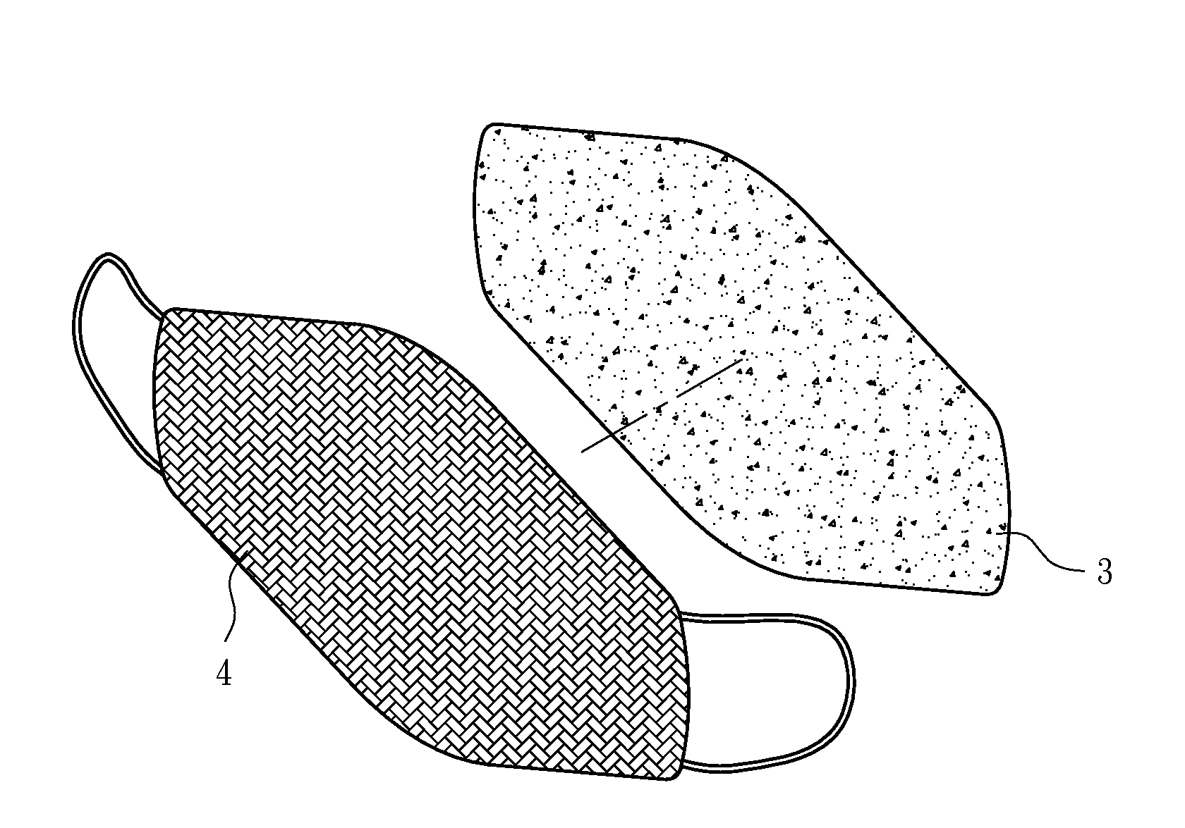 Air permeable mask