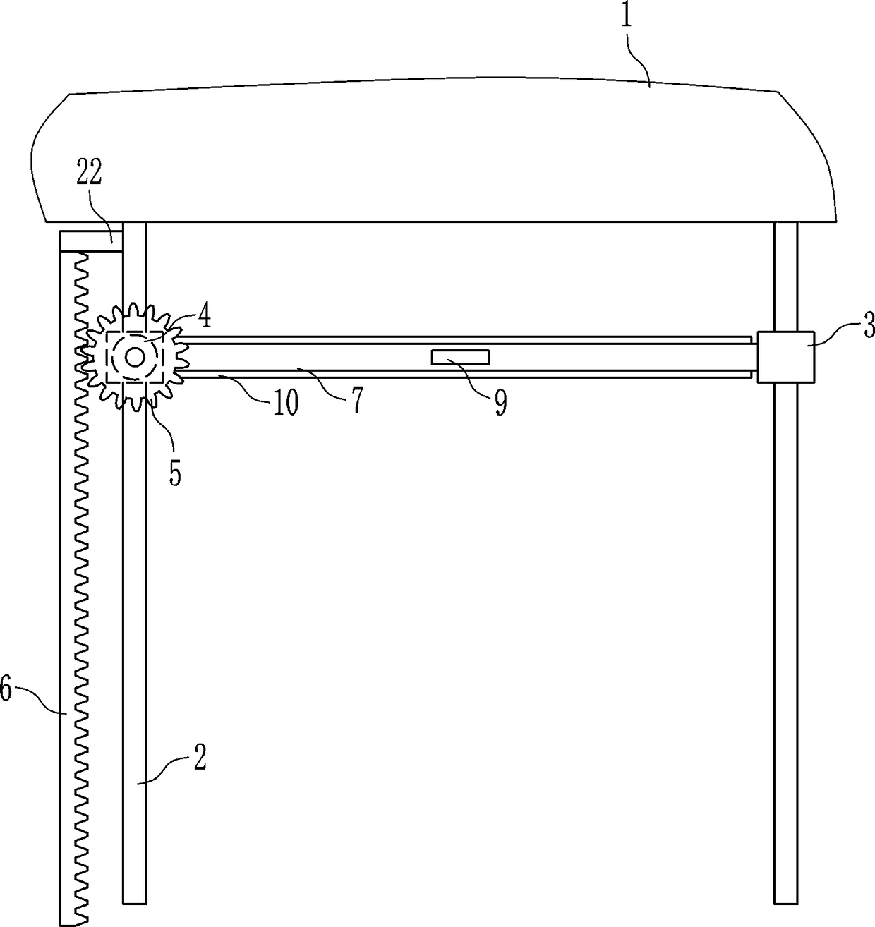 Mirror surface scrubbing device for dancesport