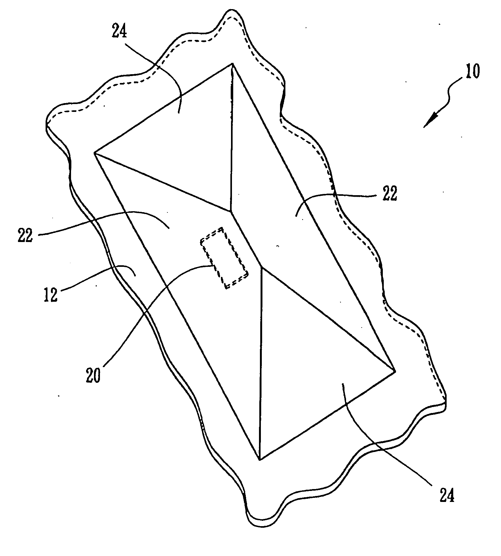 Solar energy collector and array of the same