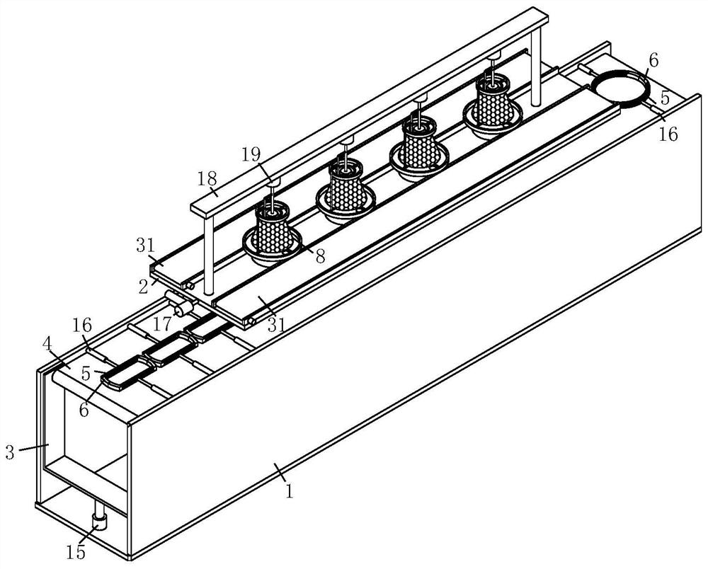 Underground coal gangue separation equipment