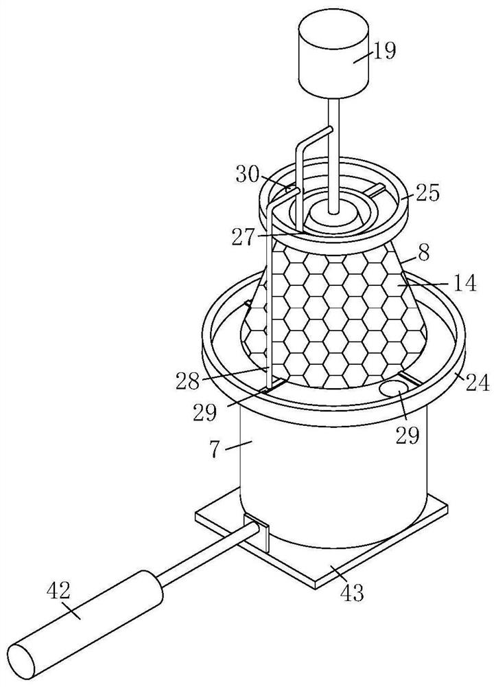 Underground coal gangue separation equipment