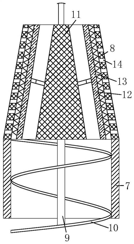 Underground coal gangue separation equipment