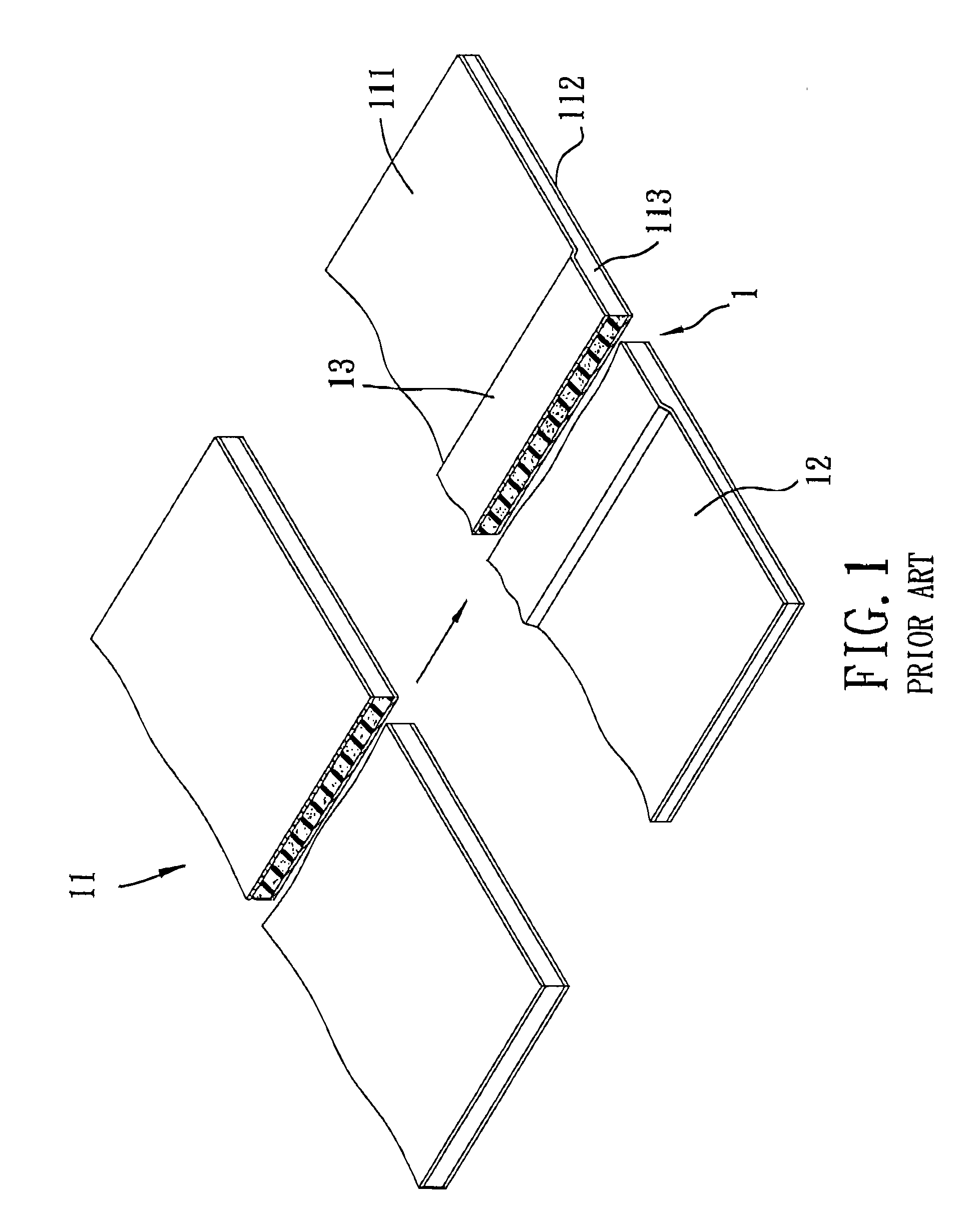 Method for making a laminate