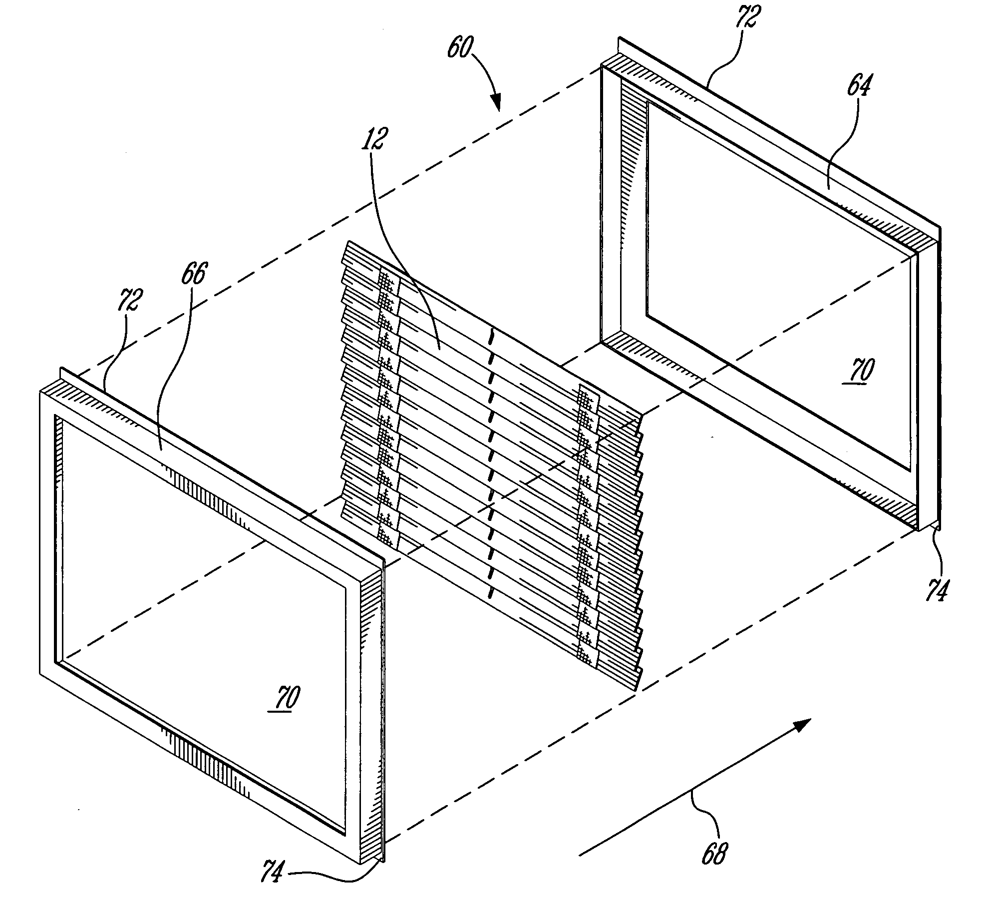 Blind display