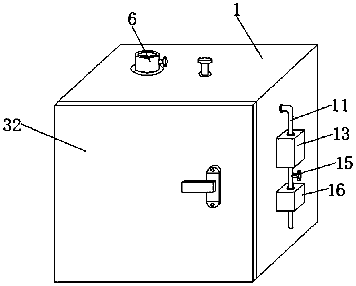 Tobacco seedling cultivation device