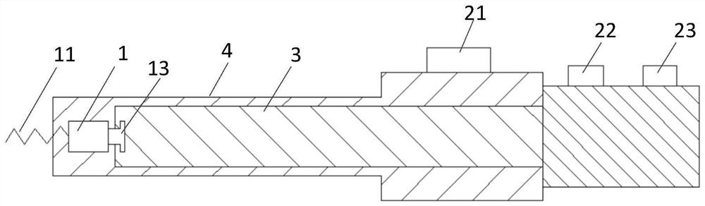 Leadless pacing system for achieving left-bundle branch pacing on left ventricle side of interventricular space