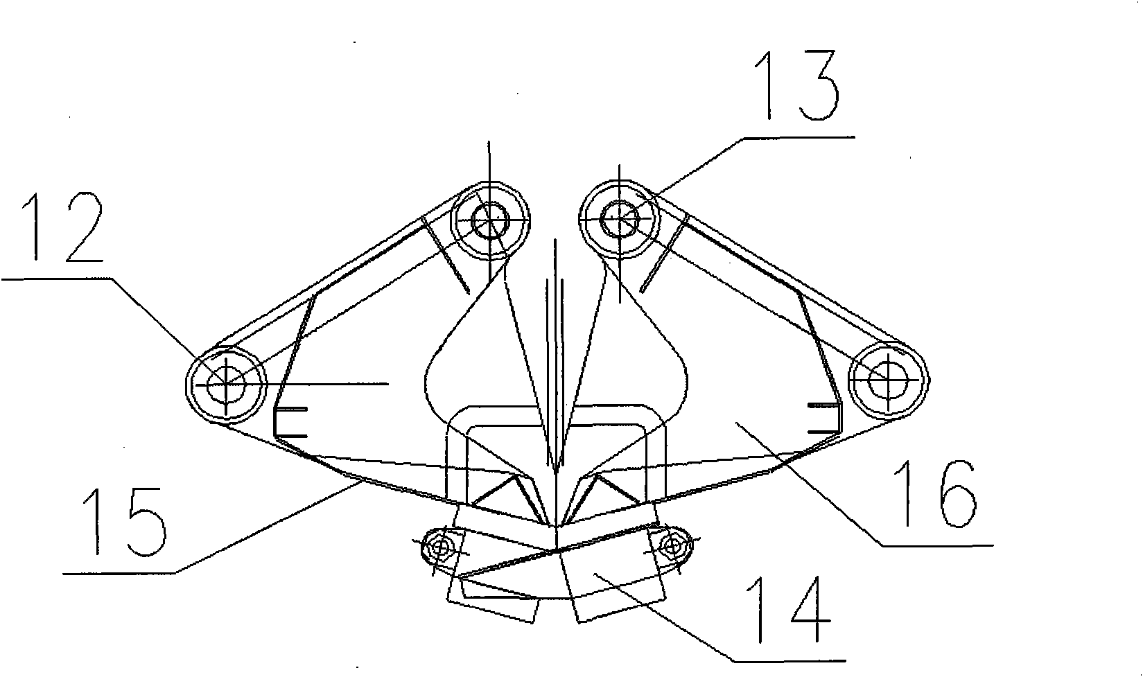 Giant undersea salvage grab bucket