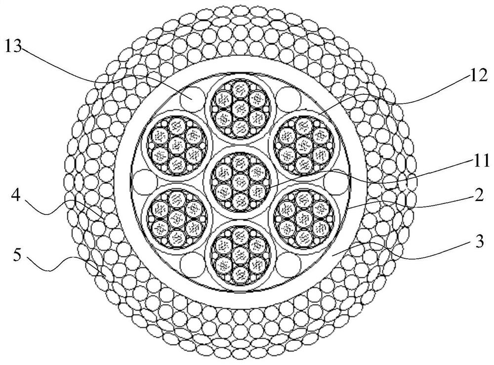 Submarine optical cable and manufacturing method and splicing method thereof