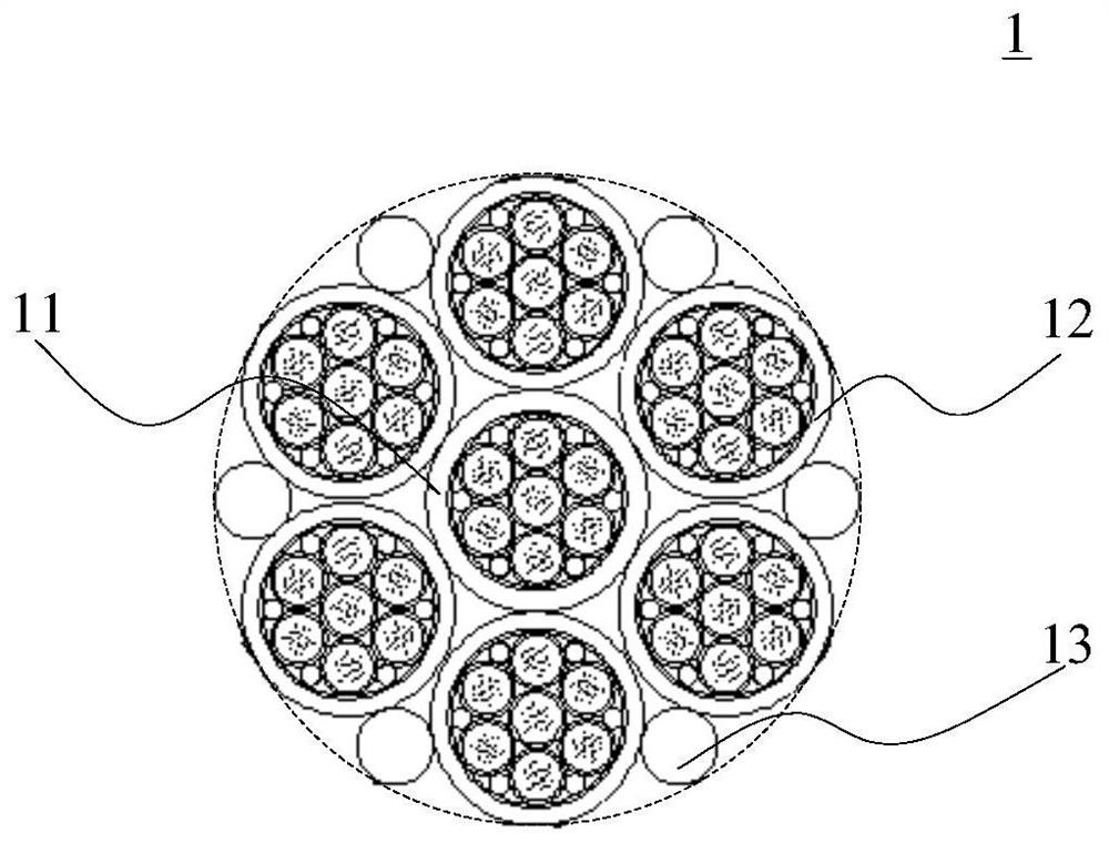 Submarine optical cable and manufacturing method and splicing method thereof