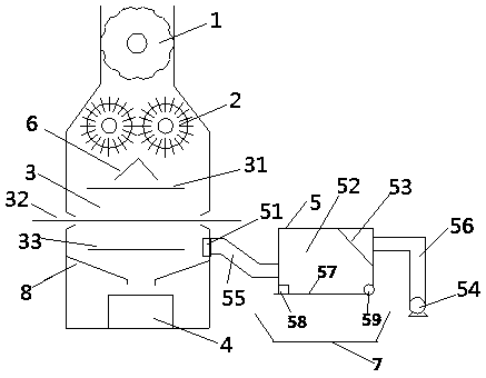 Low-vacuum electrostatic flocking device