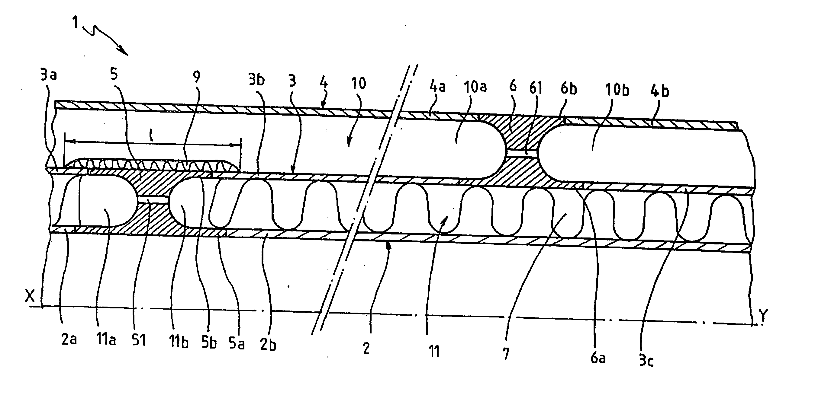 Pipeline for the transportation of liquefied natural gas