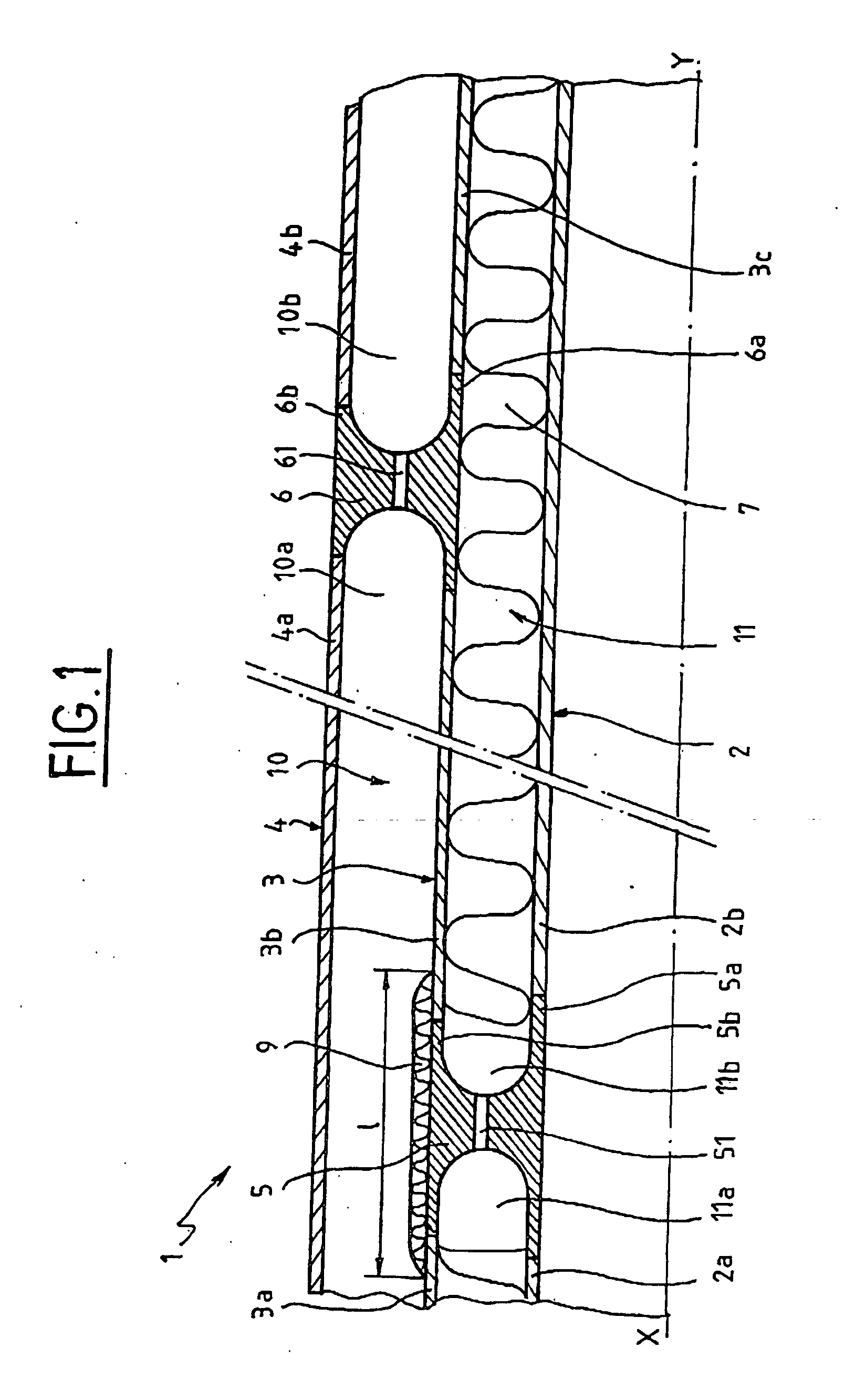 Pipeline for the transportation of liquefied natural gas