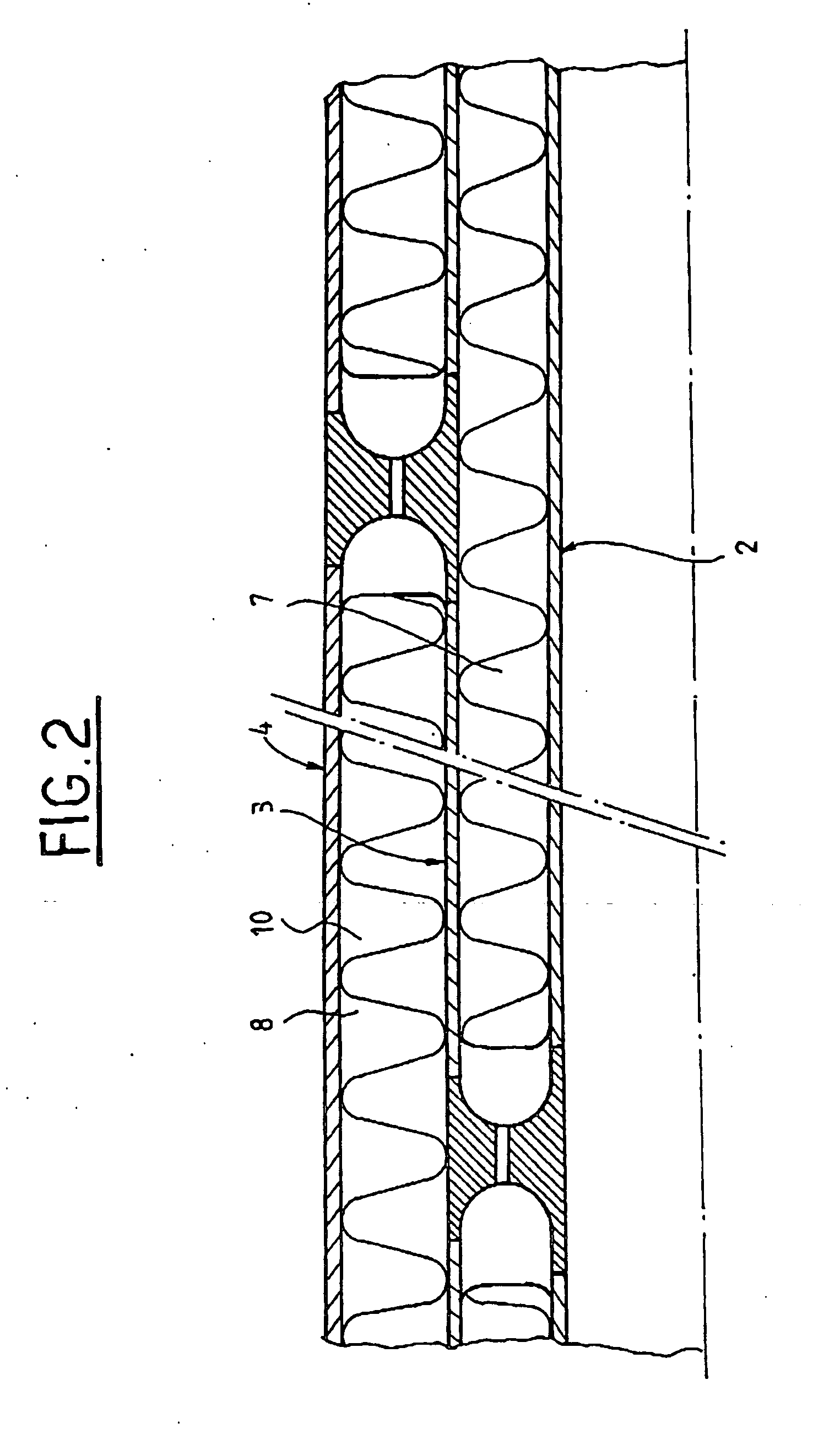 Pipeline for the transportation of liquefied natural gas