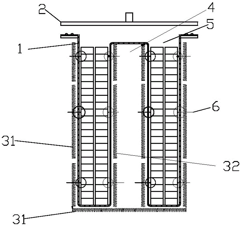 A vacuum annealing furnace