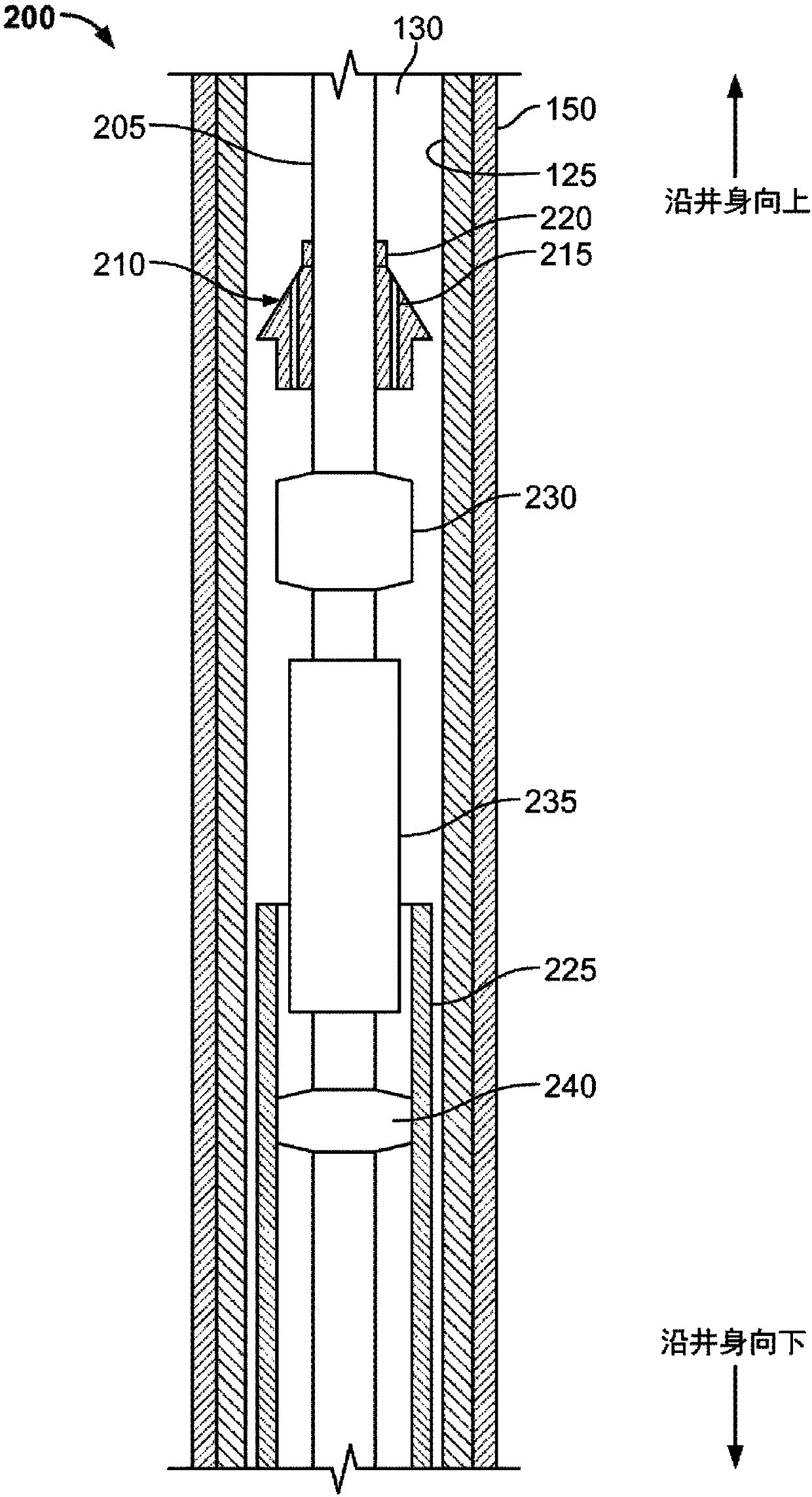 Sealing portion of wellbore