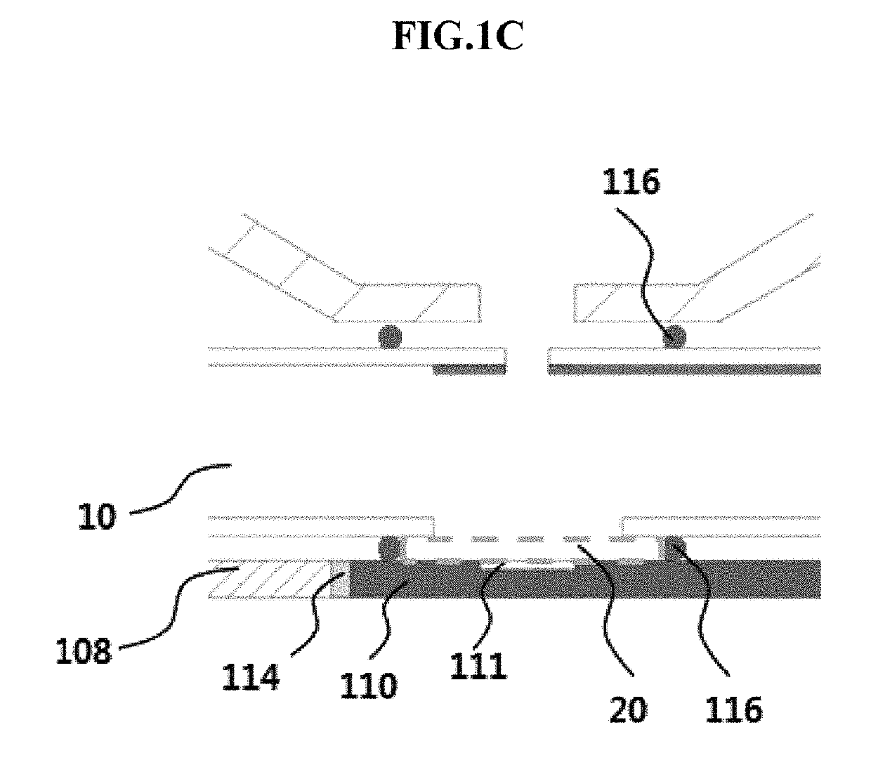 Sample chamber device for electron microscope, and electron microscope comprising same