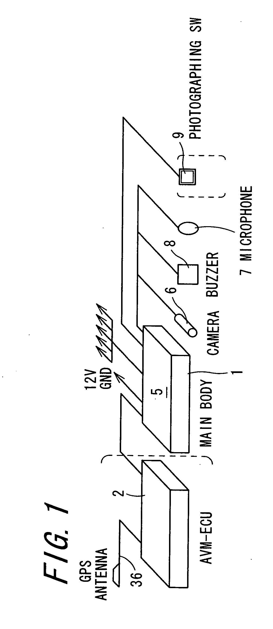 Driving information recording apparatus