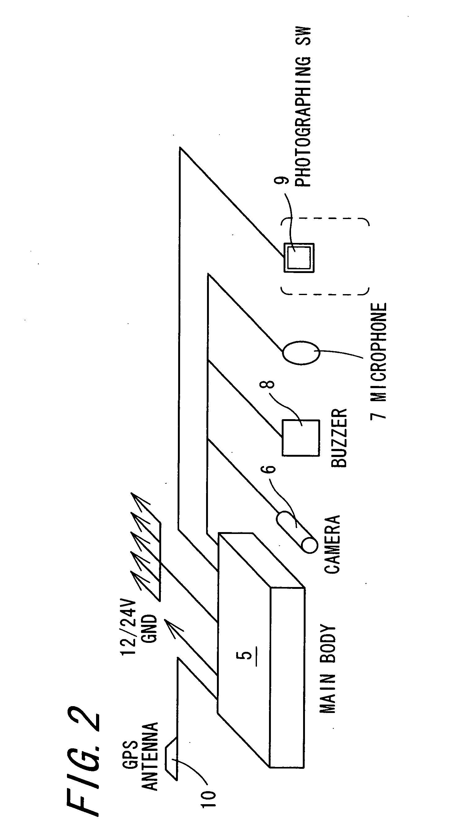 Driving information recording apparatus