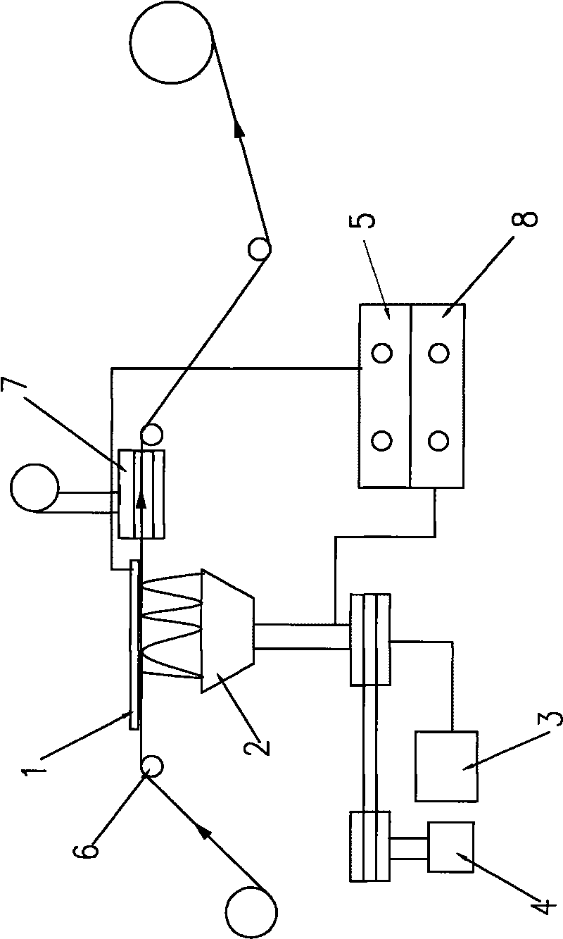 Nano fiber and glass fiber composite filter material and preparation method thereof