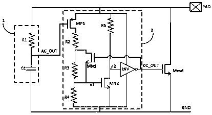 A Clamping Circuit with AC Detection and DC Detection