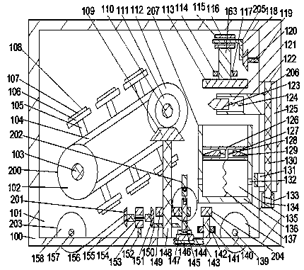 Metal debris recycle device