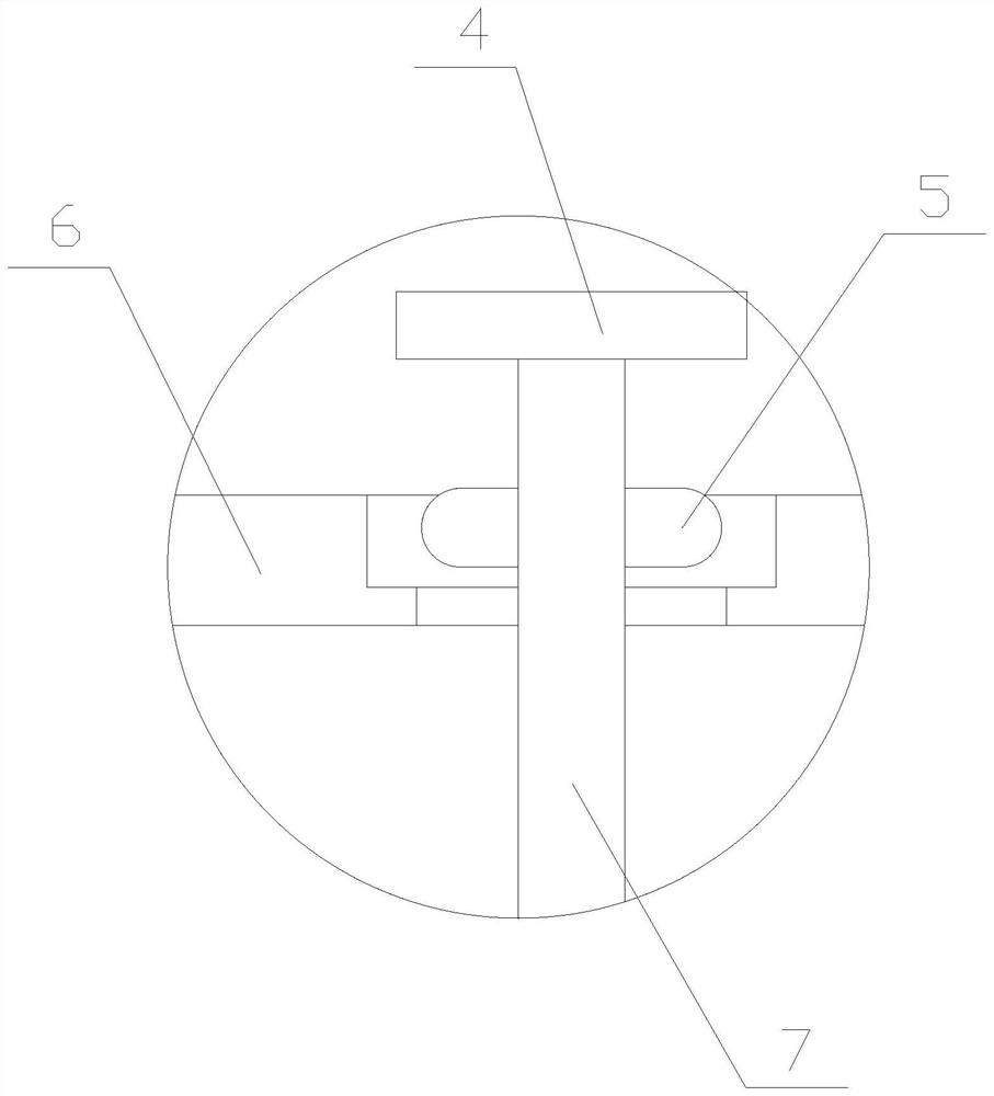 Supporting column circulating forward moving frame