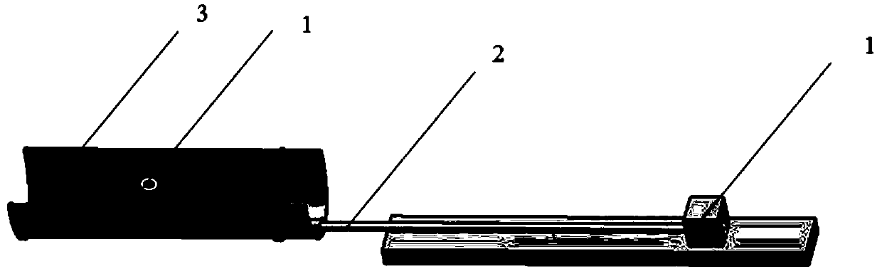 Protection system for anti/de-icing experiment of refrigeration tunnel