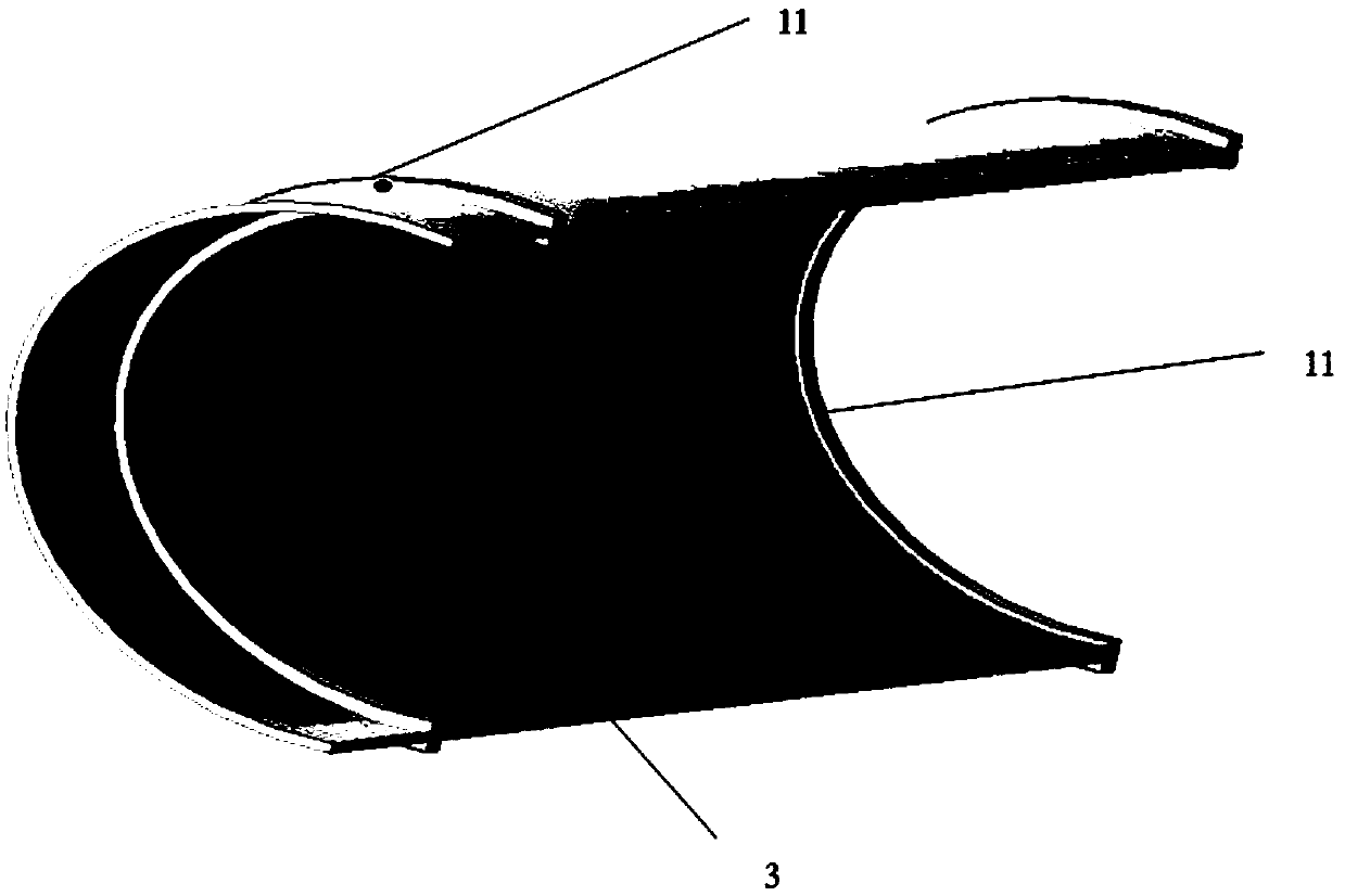 Protection system for anti/de-icing experiment of refrigeration tunnel