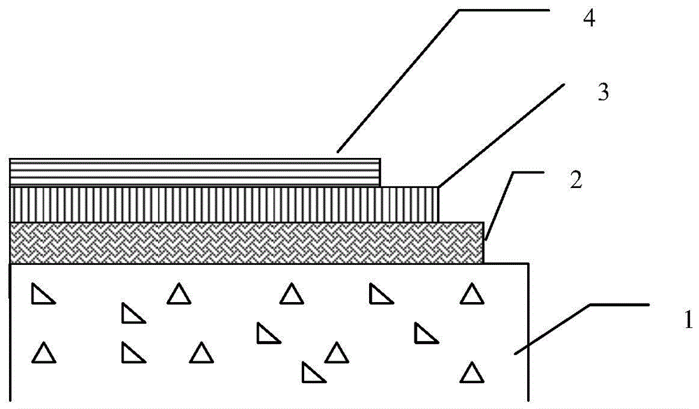 A method for preparing colored sand self-leveling floor