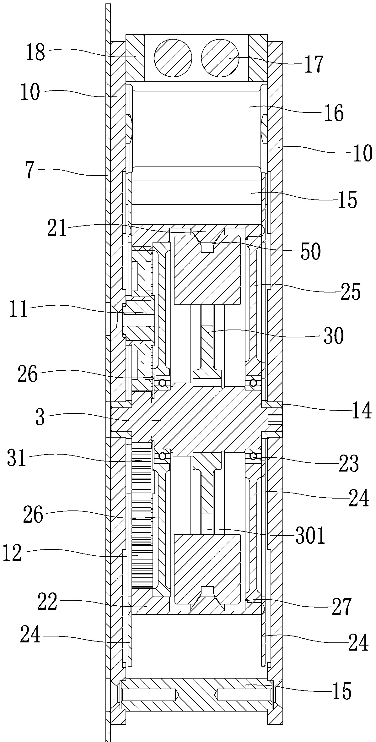 Retarder and escape bag with same