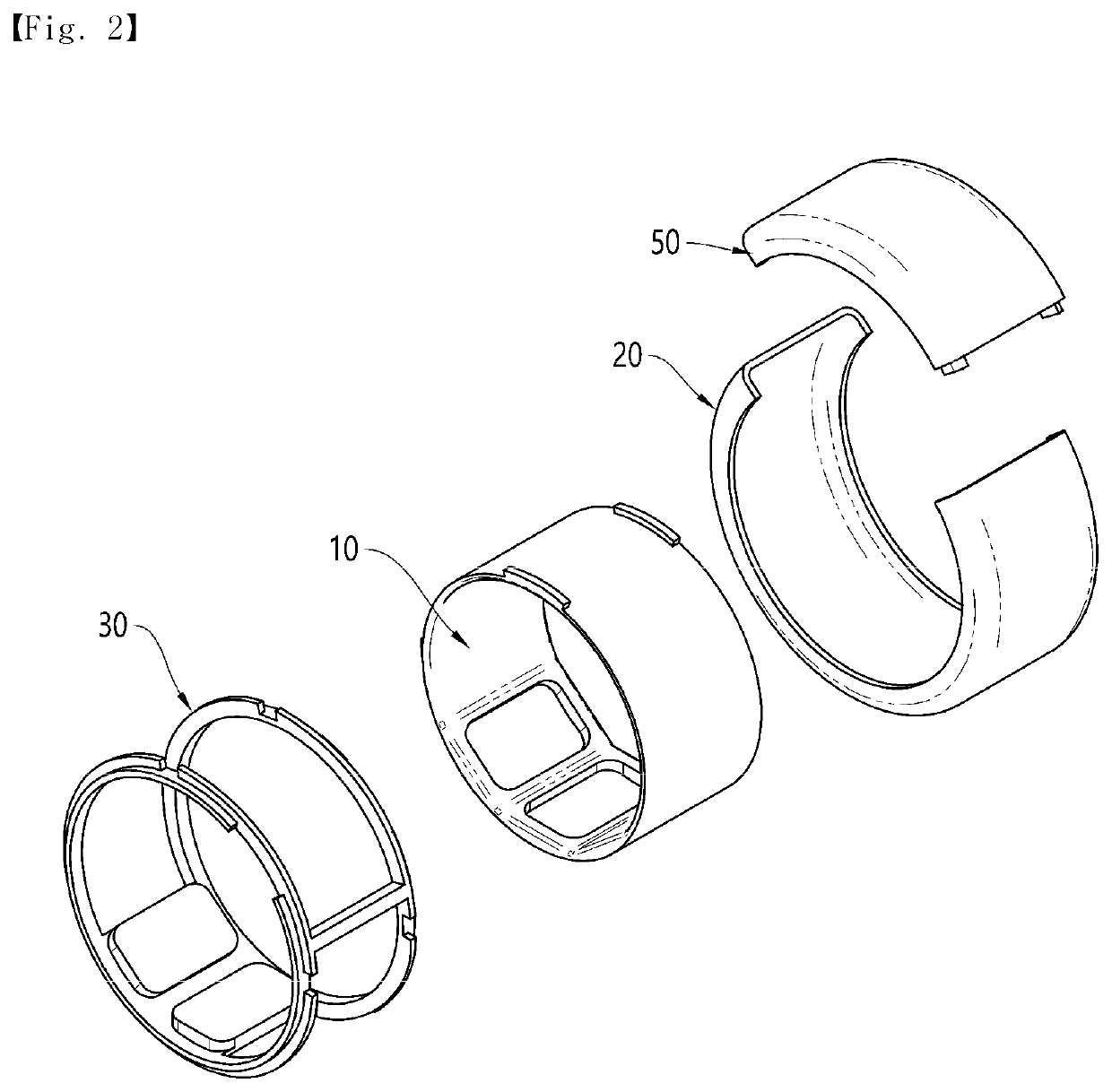 Ring-shaped biometric signal sensing device