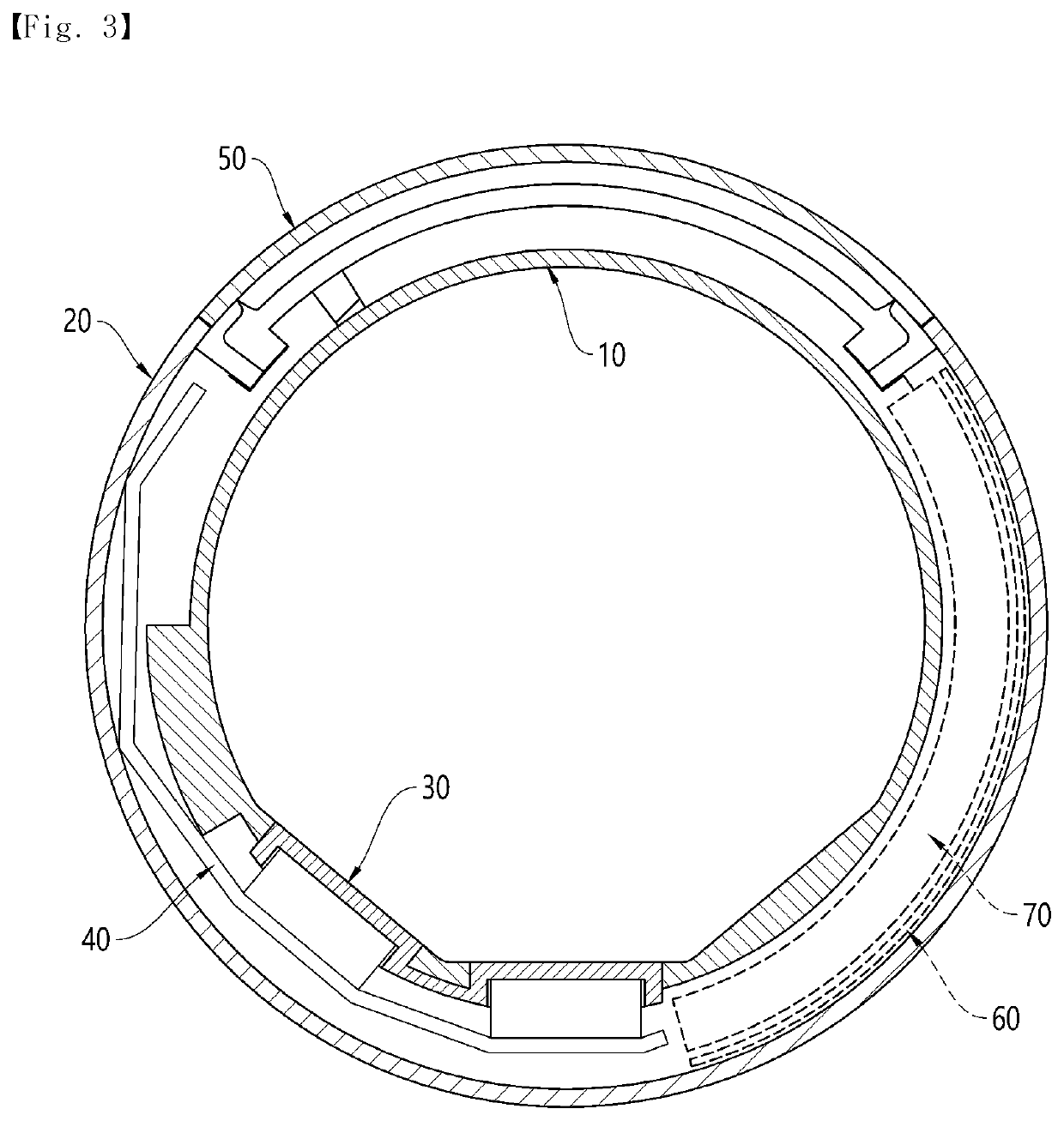 Ring-shaped biometric signal sensing device