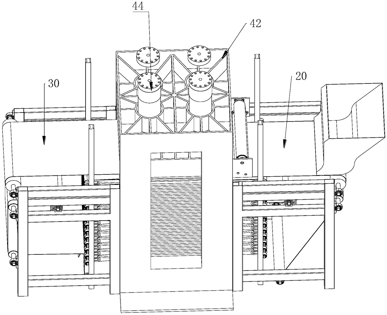 Efficient sludge press