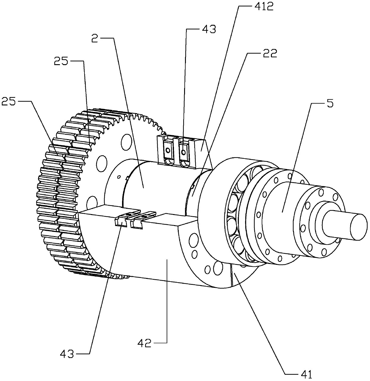 Vibration hammer drive assembly with eccentric torque adjustable