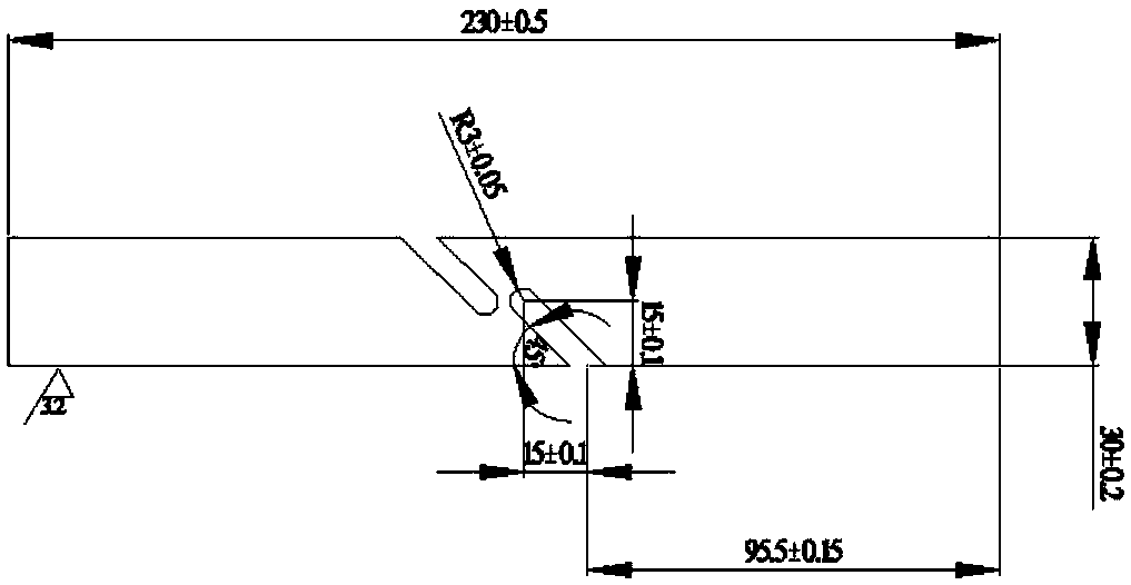 Damage model parameter calibration method based on tensile shear and notch tension tests