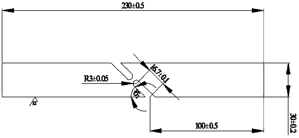 Damage model parameter calibration method based on tensile shear and notch tension tests