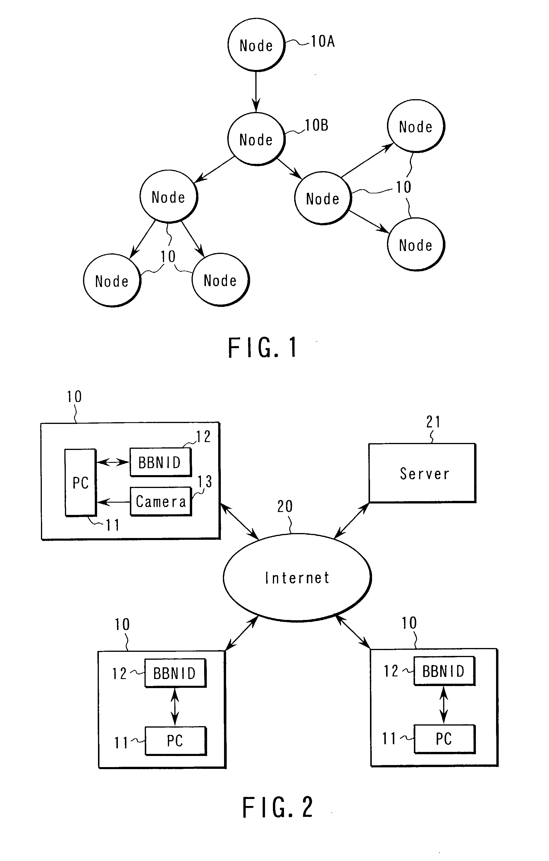 Method and system for distributing data in a network