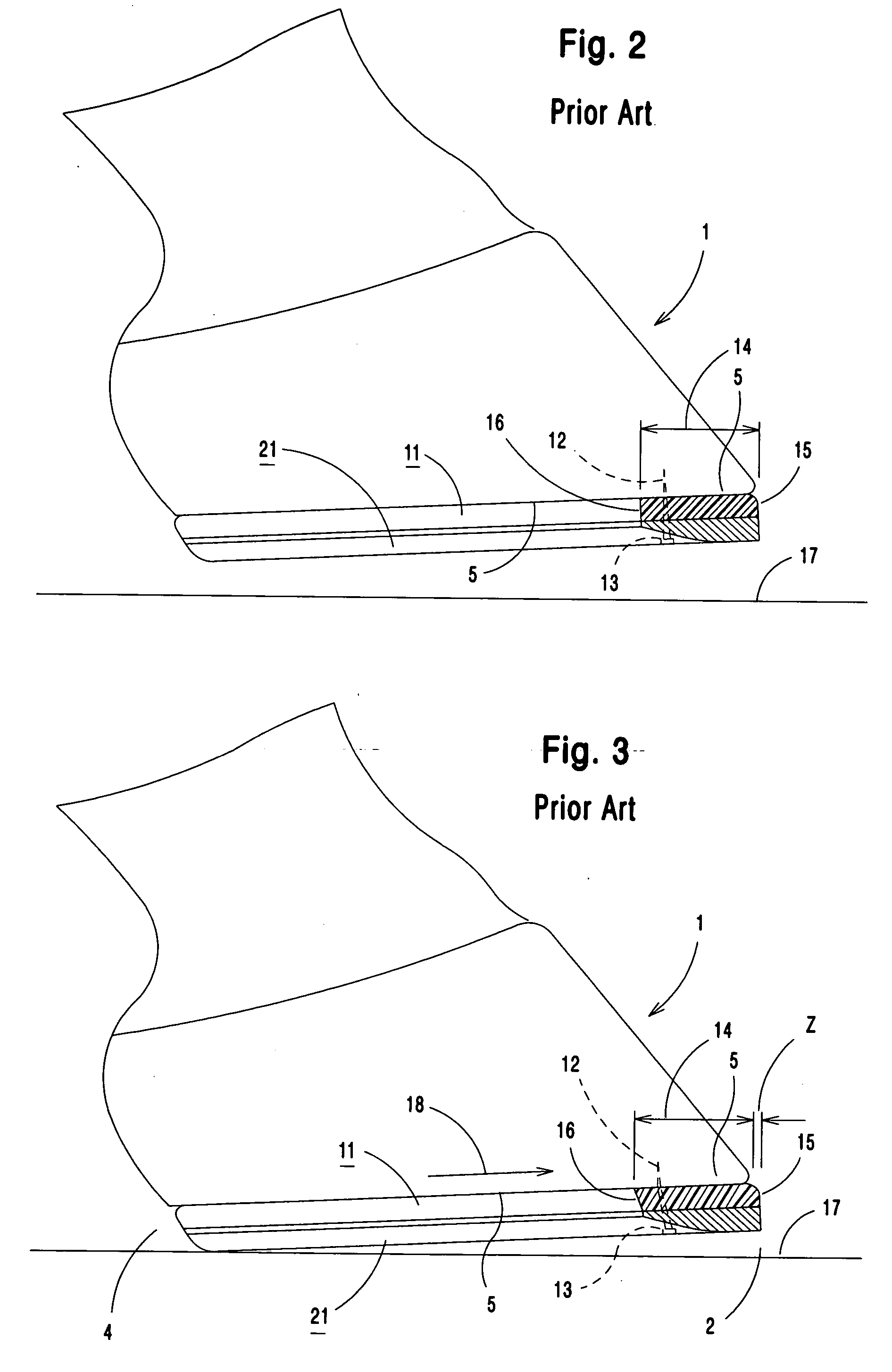 Horseshoe impact pad and method