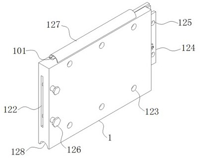 A kind of building formwork that is convenient and quick to install